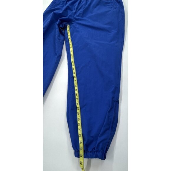 Russell Athletic Windbreaker Pants Mens Large Blue Lined Track Joggers Vintage - Picture 11 of 13